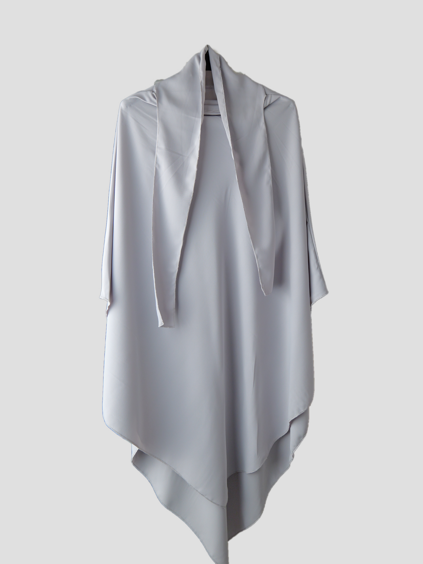 Khimar einlagig in Grau