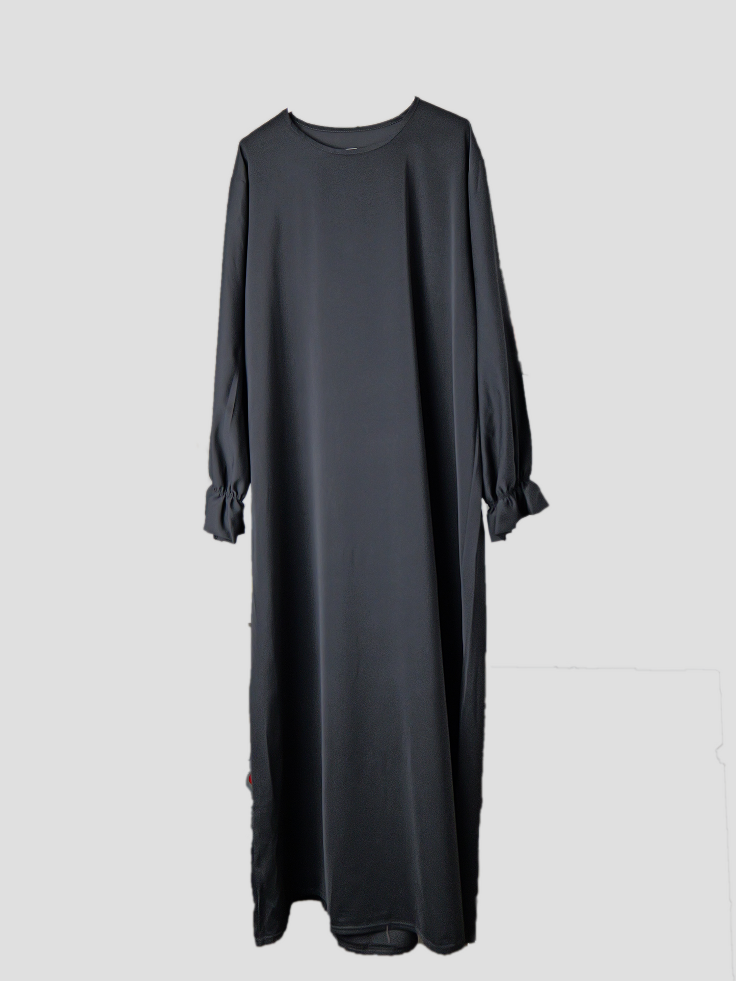 Frauen Abaya mit Rüschenärmeln in Schwarz